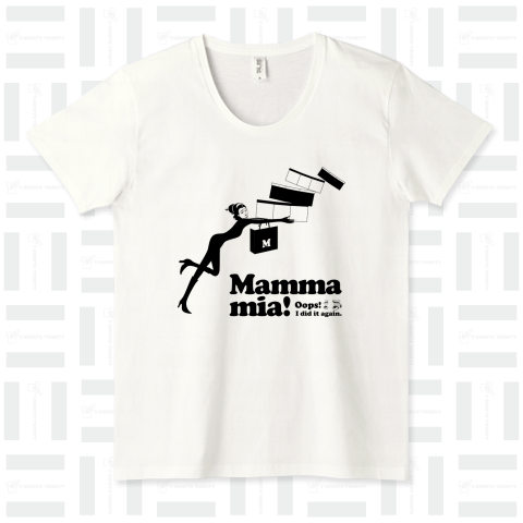 Mamma mia 買い物帰りに・・・