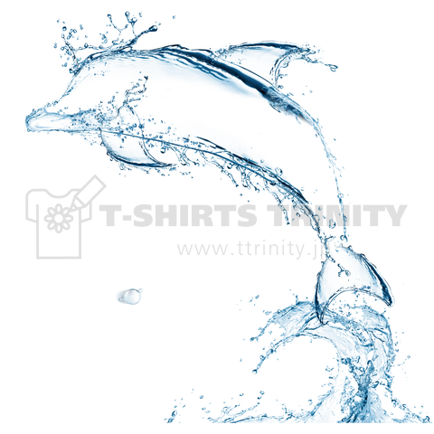 Dolphin "Water  illustration"