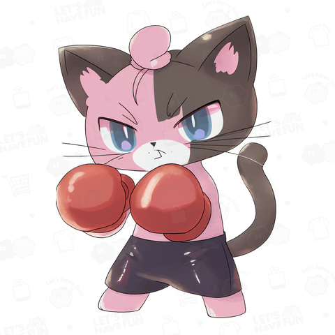 cat boxer 02 バックプリント