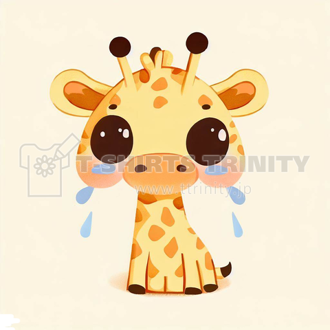 Sweating giraffe(汗をかくキリン)
