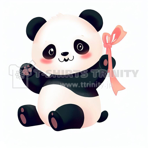 Waving panda(手を振るパンダ)
