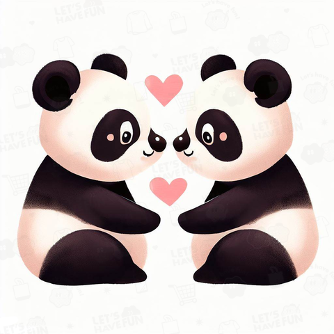 Panda & Heart(パンダ & ハート)