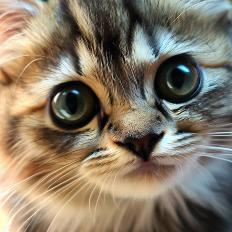 A cat with a pretty face(可愛い顔をした猫)