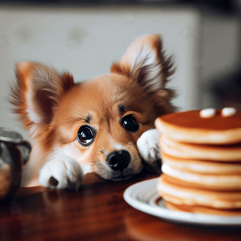 Pancakes & Dogs(ホットケーキ&犬)