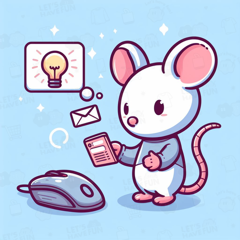 Rats using computers(パソコンを使うネズミ)