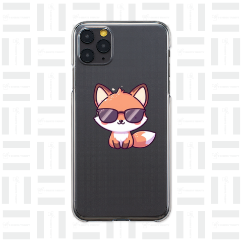 fox with sunglasses(サングラスをかけた狐)