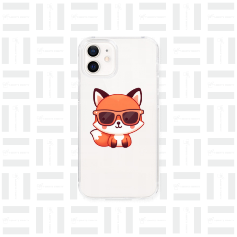 fox with sunglasses(サングラスをかけた狐)