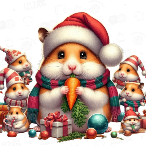 Christmas & Hamster(クリスマス&ハムスター)
