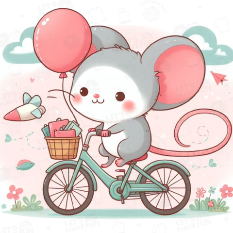 Rats on bicycles(自転車に乗るネズミ)