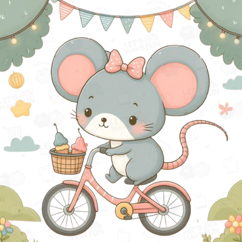 Rats on bicycles(自転車に乗るネズミ)