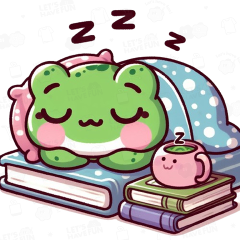 Sleeping frogs(熟睡する蛙)