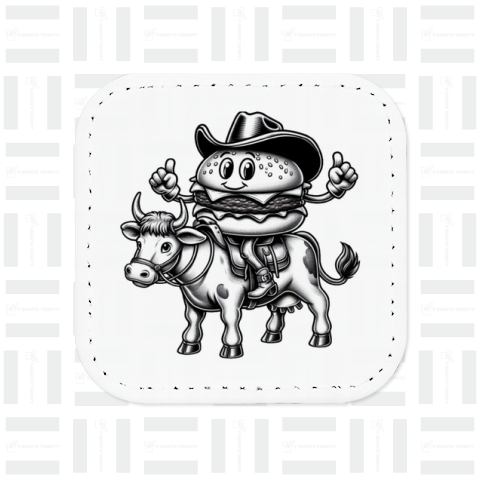 Cow Riding Hamburger(牛に乗るハンバーガー)