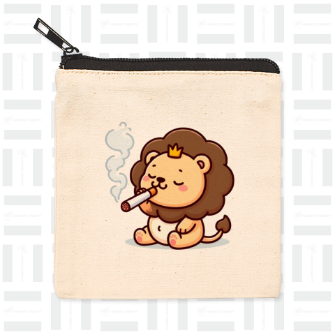 Cigarette-smoking lion(タバコ吸うライオン)