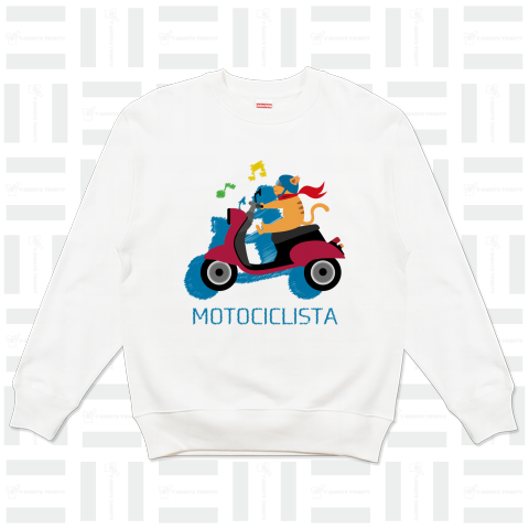 MOTOCICLISTA スクーターに乗るネコ