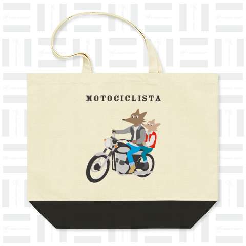 MOTOCICLISTA オオカミの親子