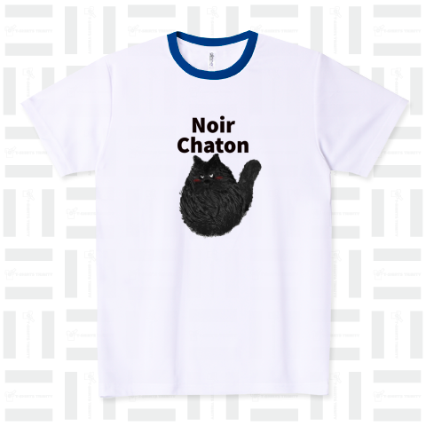 Noir Chaton ドライTシャツ(4.4オンス)