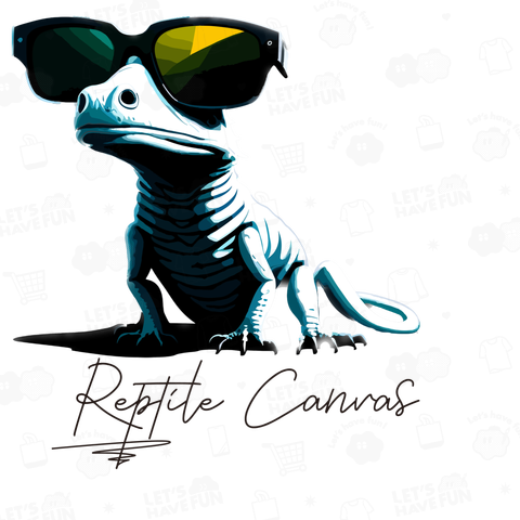 Sunglass  White Lizard(BackDesign)