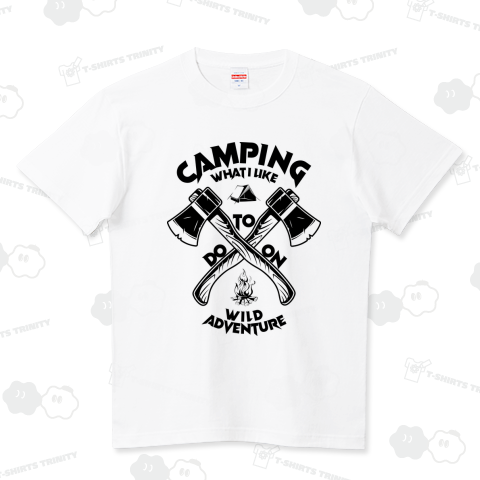 「CAMPING」斧black