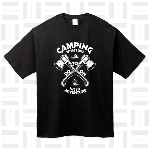 「CAMPING」斧White