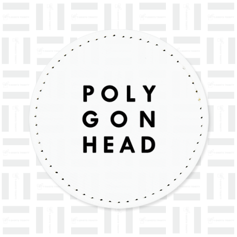 ポリゴンヘッドの公式ロゴ(ベーシック黒バージョン)