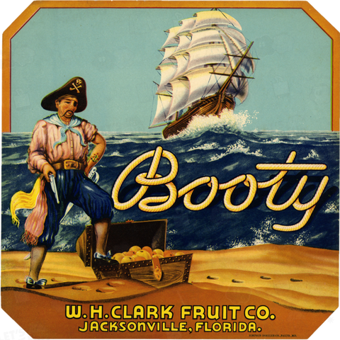 Label for Booty