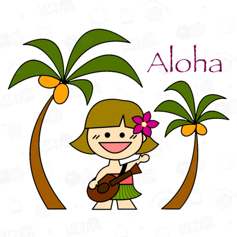 Aloha❇︎ウクレレガール