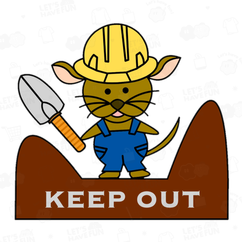 KEEP OUT♧ネズミ