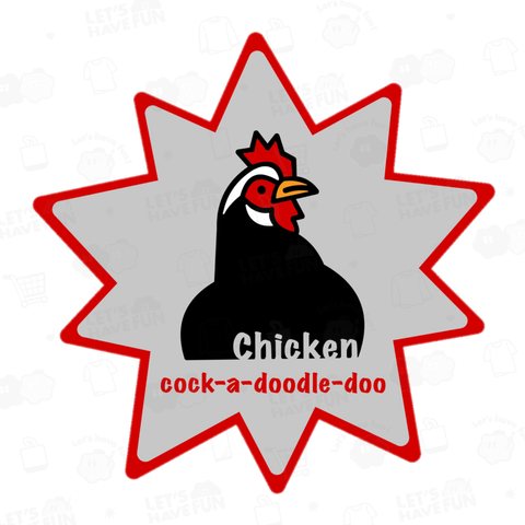 cock-a-doodle-doo❇︎鶏