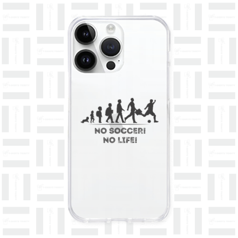 進化論風No life サッカー