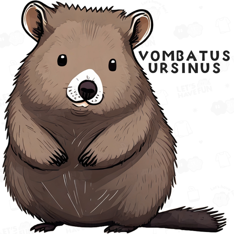 ウォンバット !Cute! Vombatus ursinus 4