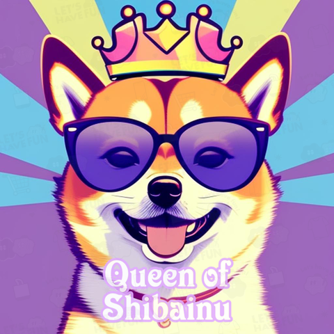 Queen of Shibainuの柴犬