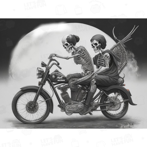 motorcycle to Ride Skull