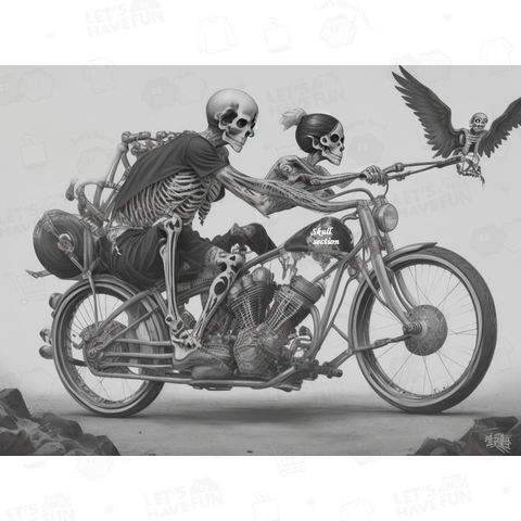 motorcycle to Ride Skull