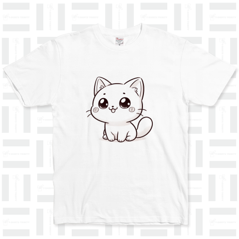 うるるねこ ベーシックTシャツ(5.0オンス)