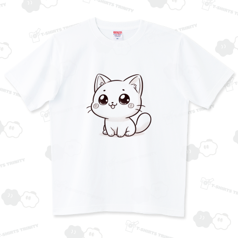 うるるねこ ハイグレードTシャツ(6.2オンス)