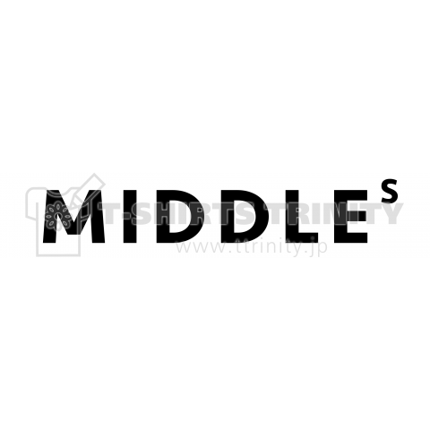 MIDDLEs バックプリント