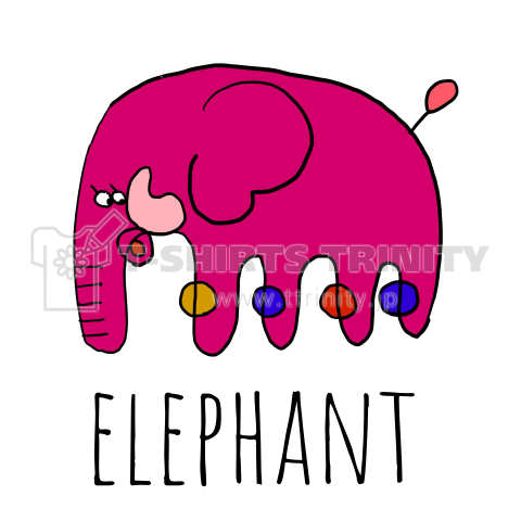 ゾウさんTシャツ