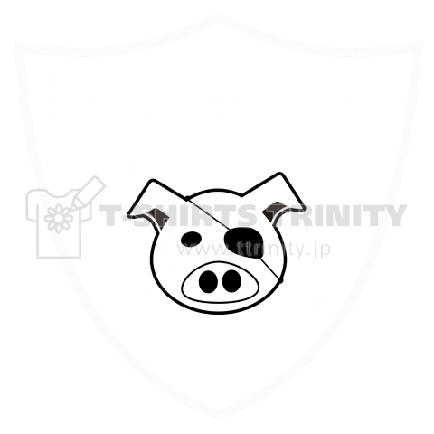 I LOVE TONKOTSU