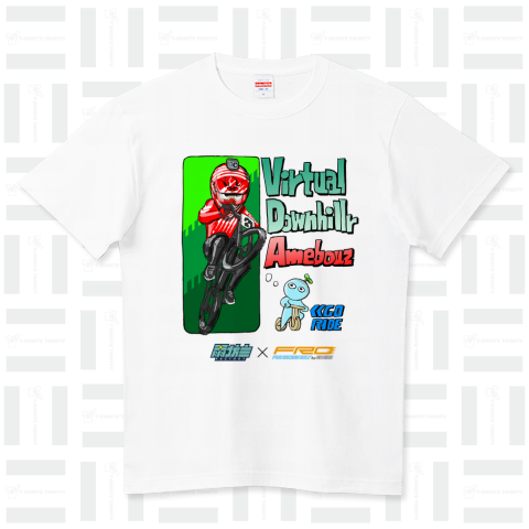 FRO vol.1 Virtual downhillr ハイクオリティーTシャツ(5.6オンス)