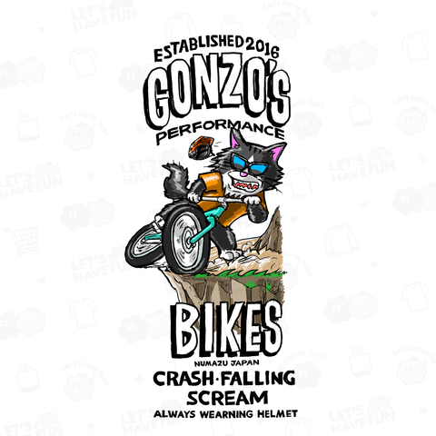 Gonzo's signature "Drift Cat"