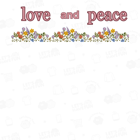 loveandpeaceフラワー