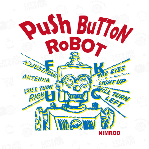 Push Button Robot