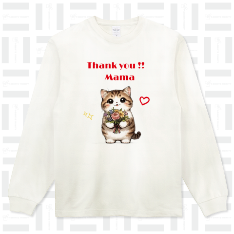 猫ちゃんのThank you, Mama!