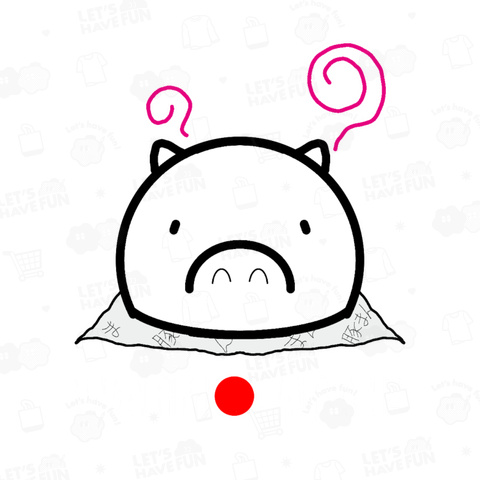 美味しい豚まん「WARM JAPAN!」(濃色用)