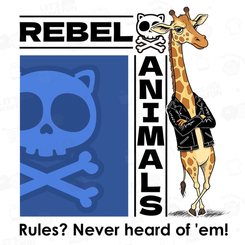 Rebel Animals! キリン(淡色用)