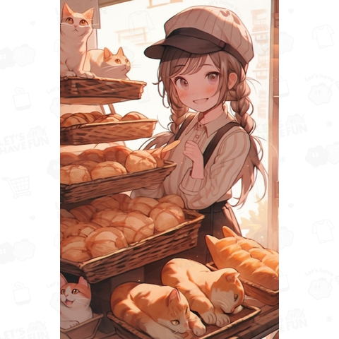 猫のパン屋さん
