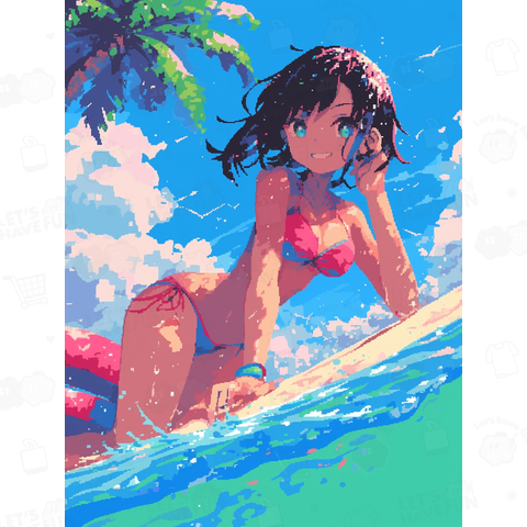 ドット絵の夏休み