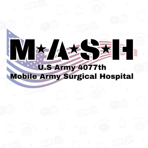 U.S. ARMY " MASH " デザイン