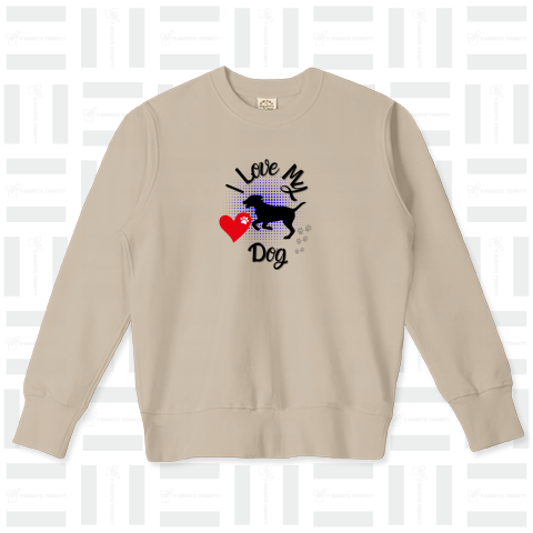 “ I Love My Dog " #3 デザイン