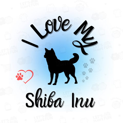 柴犬・愛  ” Love・Shiba Inu "